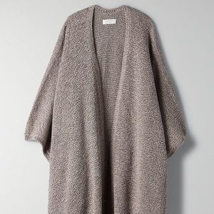 Aritzia Community Iconic Cape cardigan